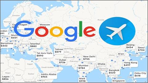 Google Flight Tracker