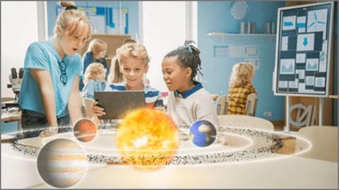 Mixed reality in education for children